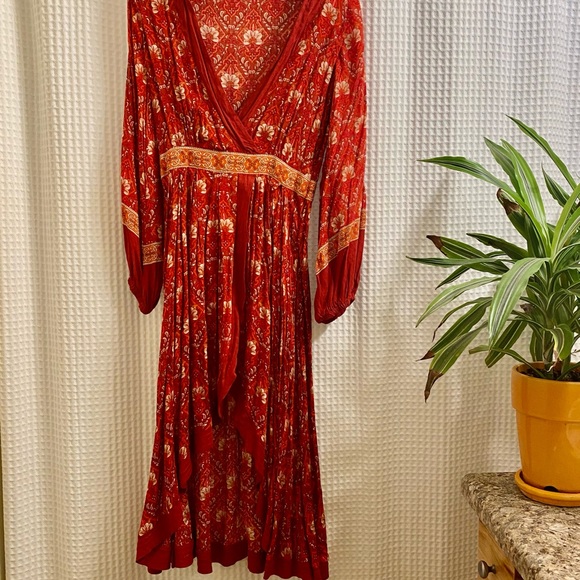 Spell & The Gypsy Collective Jewel Soirée Wrap Dress - Picture 4 of 5